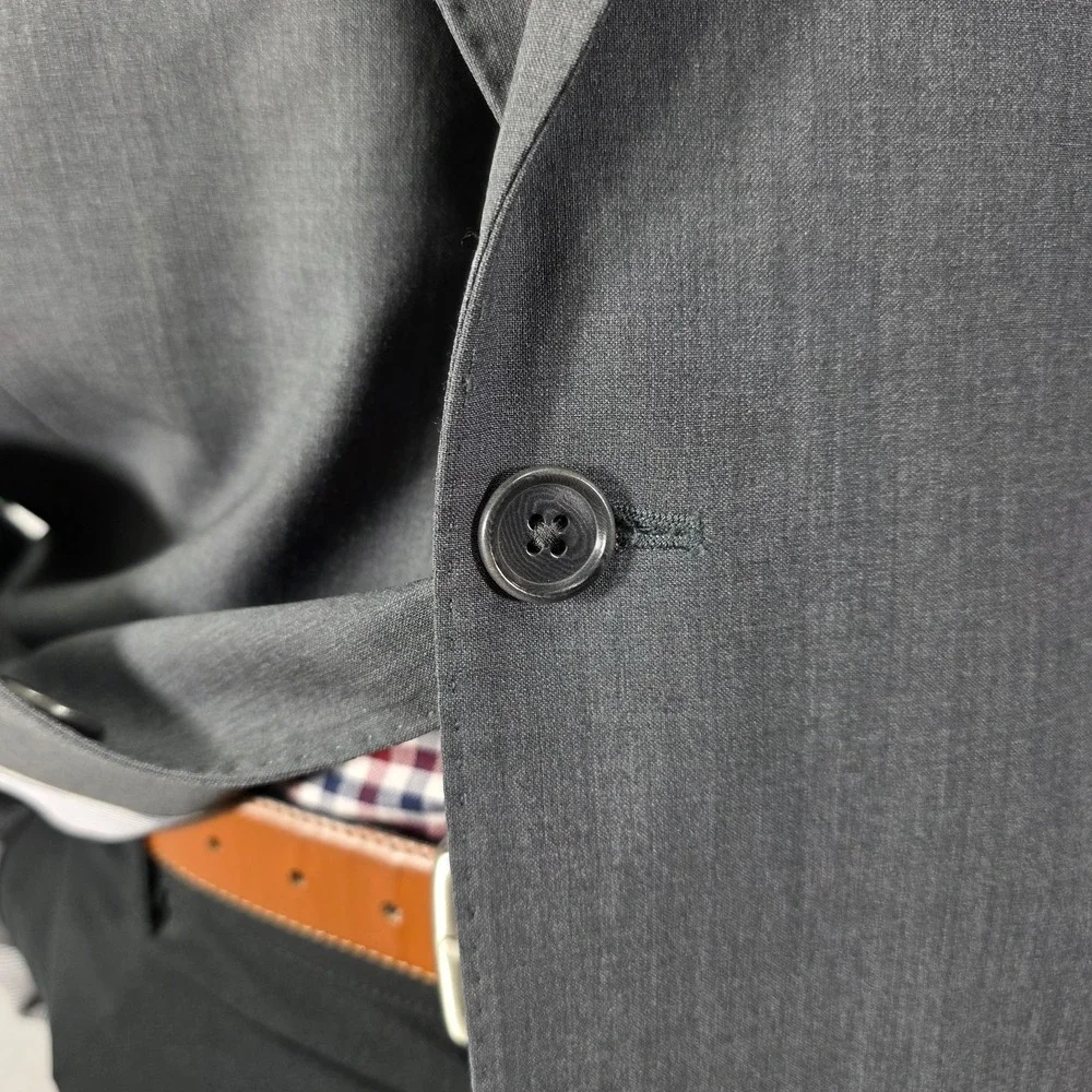 Brooks‎ Brothers Explorer Men's Sport Coat Blazer Two Button Gray Madison 50R